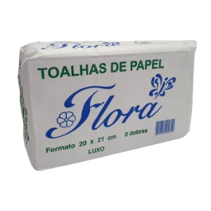 Toalha Interfolha Flora 20x21 Luxo