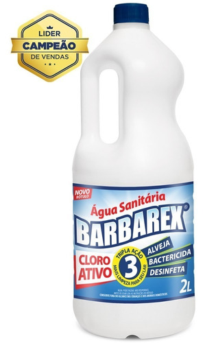 Água Sanitária Barbarex 2L