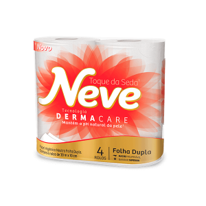 Papel Higiênico Neve Folha Dupla 4x30m