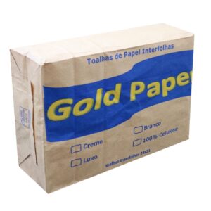 Toalha Interfolha Gold Luxo 23x21