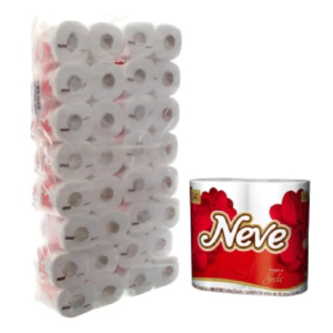 Papel Higiênico Rolinho Neve Folha Dupla 16x4x30m