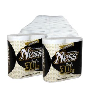 Papel Higiênico Rolinho Ness Folha Dupla 16x4x30