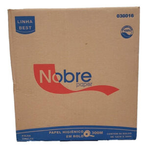 Papel Higiênico Rolão Nobre Folha Simples 8x300