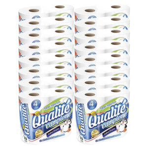 Papel Higiênico Rolinho Qualité Folha Dupla 16x4x30