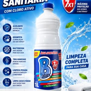 Água Sanitária Barbarex 1L 7x1