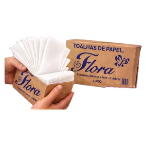 Papel Toalha Interfolhas Flora Luxo