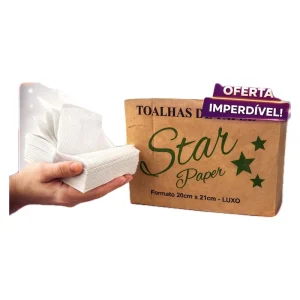 Papel Toalha Interfolhas Star Paper Luxo