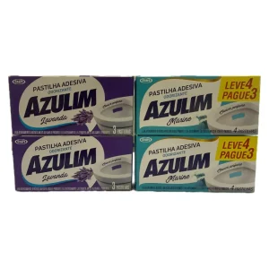 Pastilha Adesiva Odorizante Azulim (Lavanda e Marine)